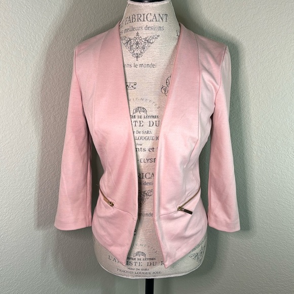 Guess Jackets & Blazers - Guess Blush Suede Blazer